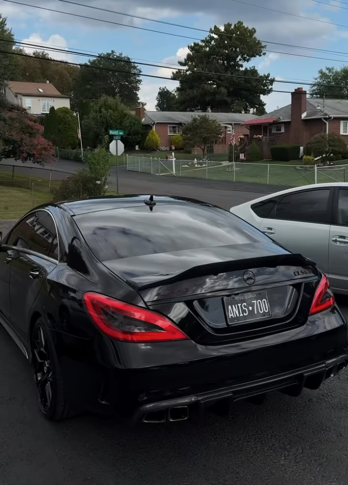 MERCEDES CLS 63 AMG — Rear Glass & Taillights · ANIS TUNING